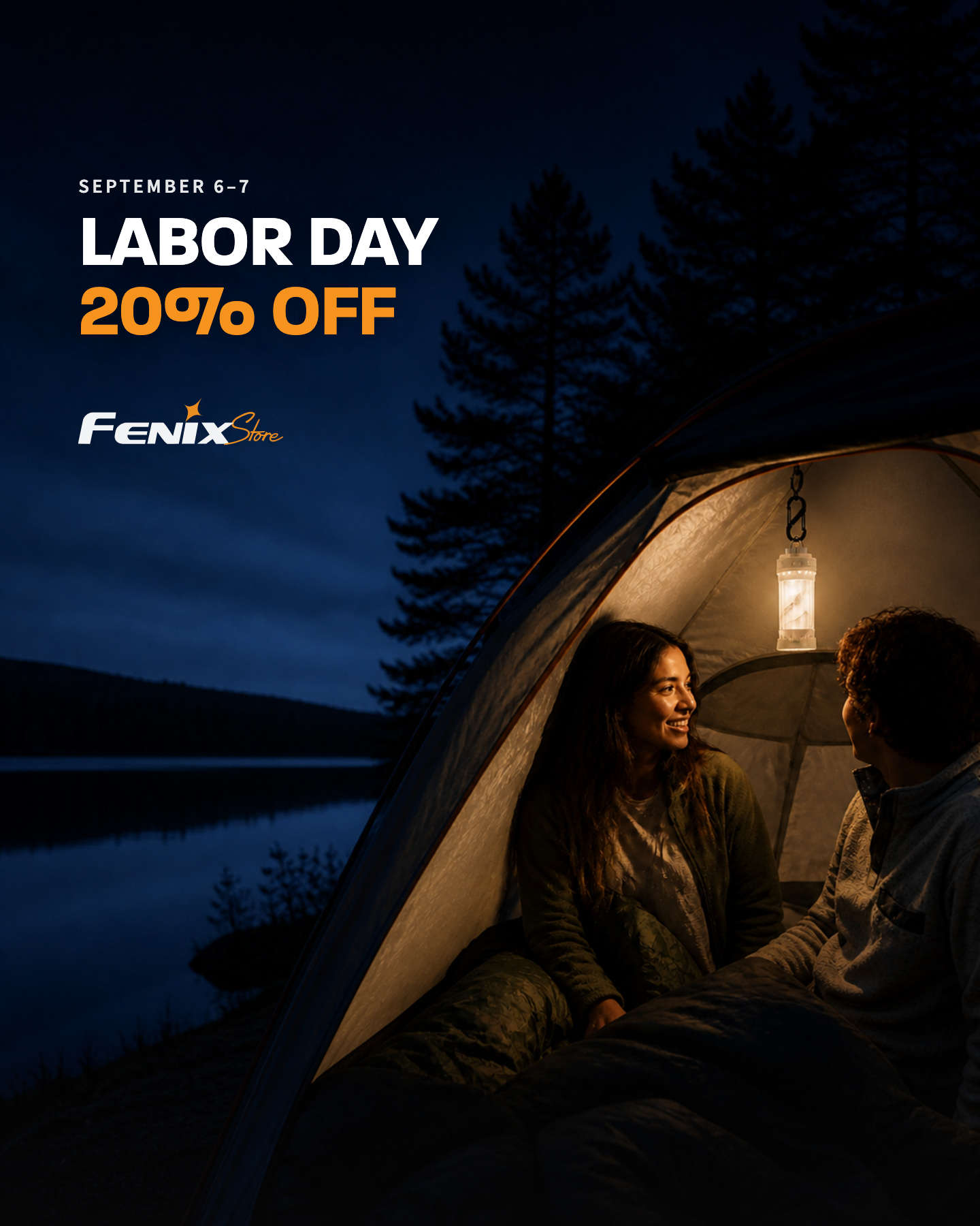 CL22R tent mobile Labor Day creative