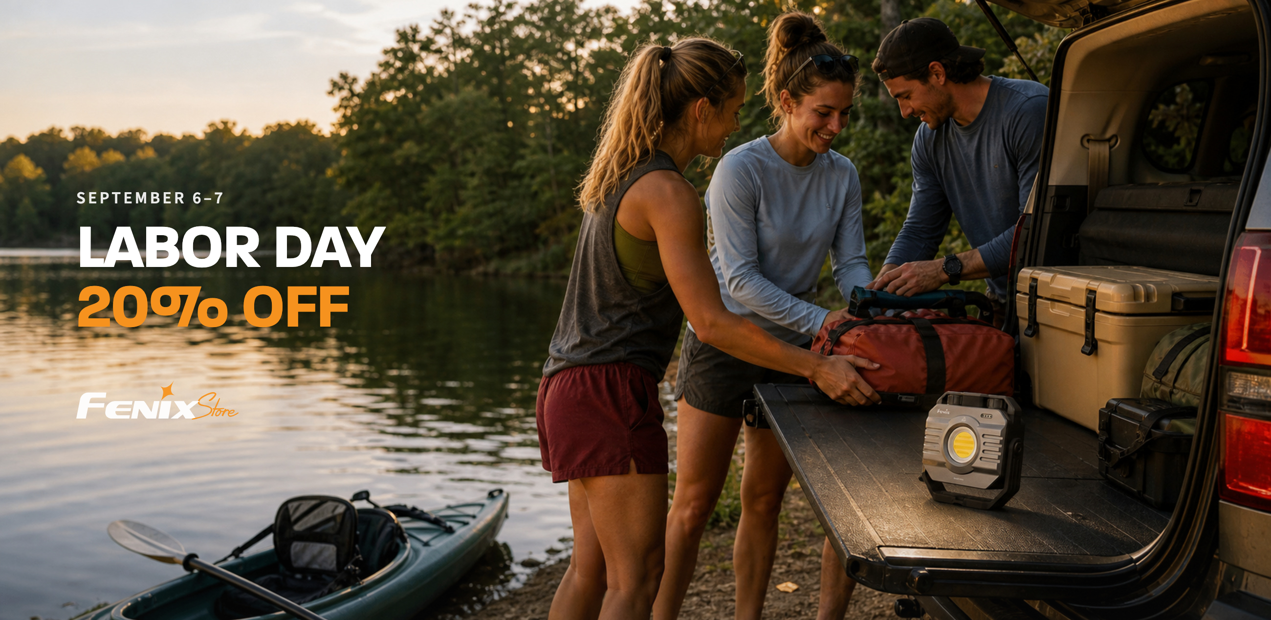 CL28R lake basecamp desktop Labor Day hero